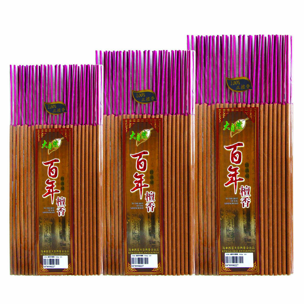 大自然9厘百年贡支檀香- 袋装